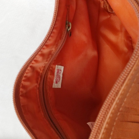 Mossimo Supply Crossbody Fringe Cognac Purse - Picture 3 of 4